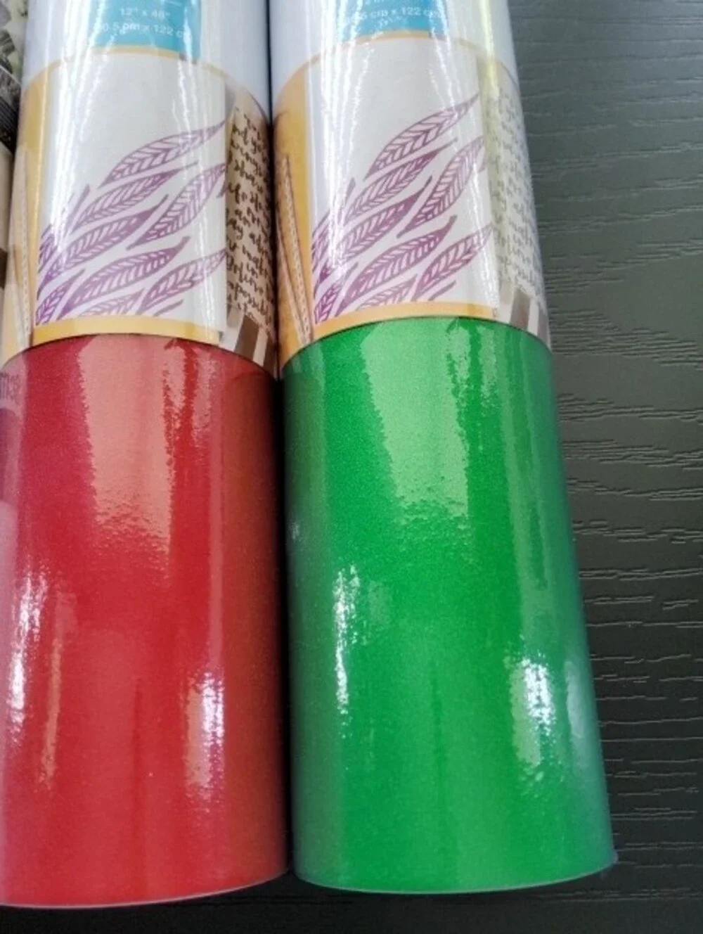 Cricut Premium Shimmer Vinyl Rolls Bundle Lot NIP